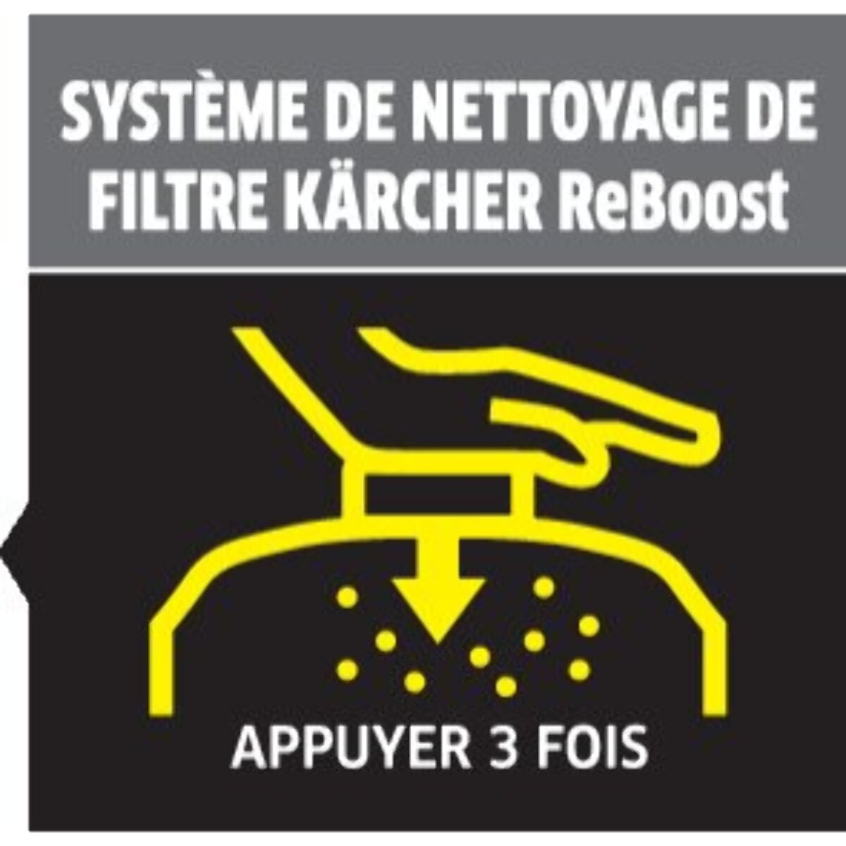 Aspirateur de cendres Karcher AD 2 - Puissance 600W- Capacité 14L