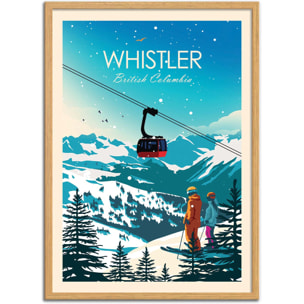 Affiche - Whistler British Columbia - Studio Inception