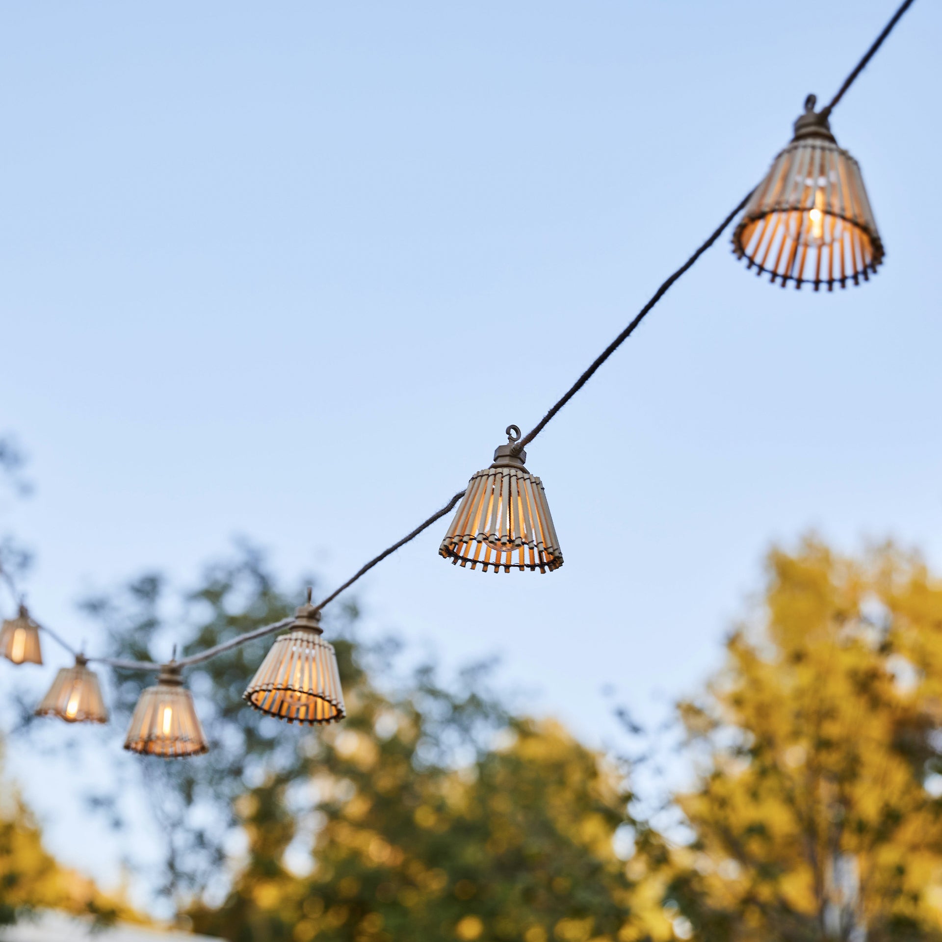 Guirlande solaire NATURA 20 LED 13M