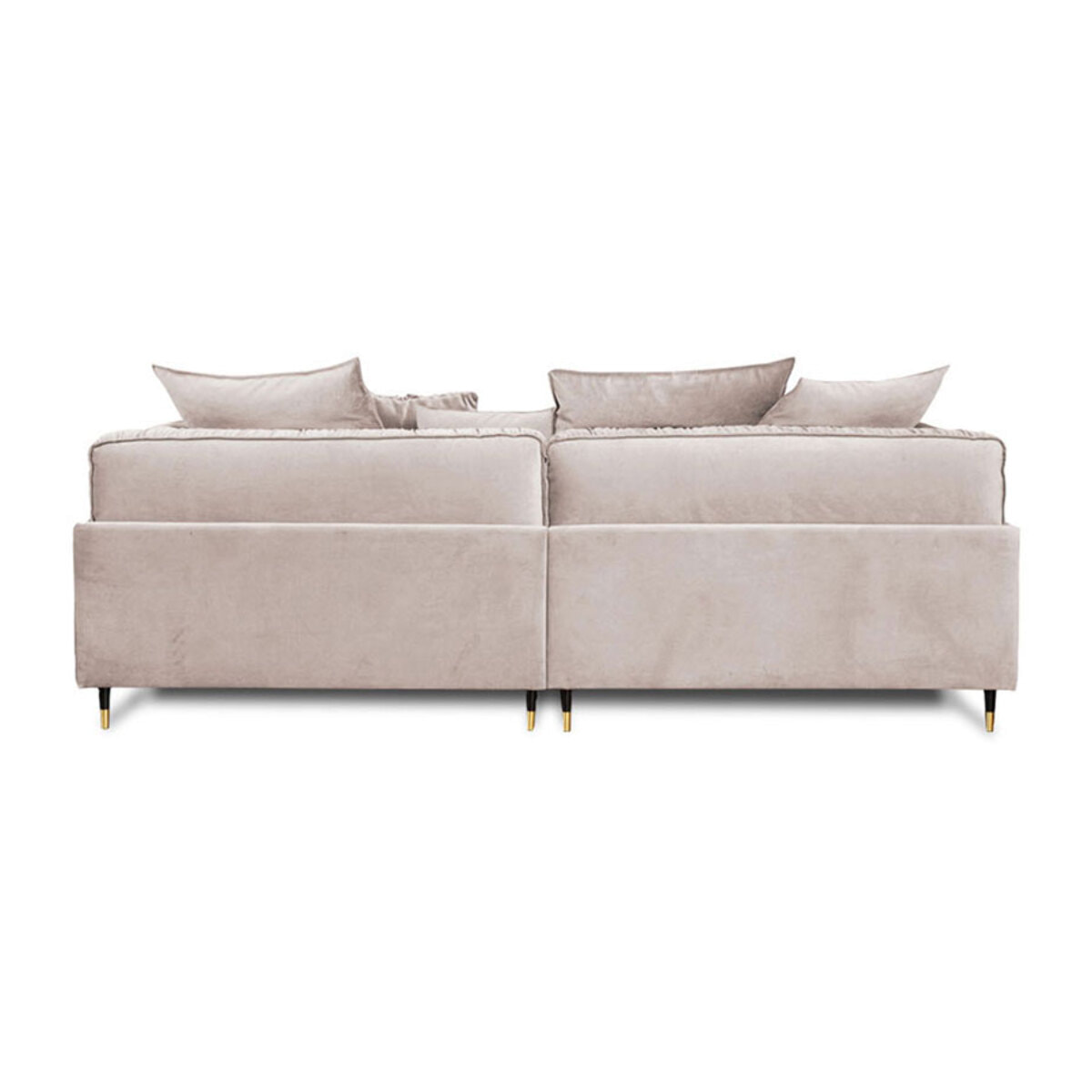 Canapé Velours Fiorenzo - 3 places