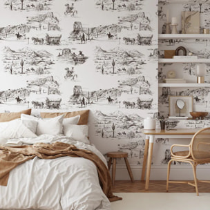 Carta da Parati Western