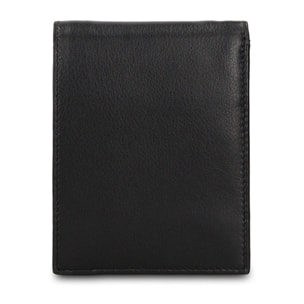 Portafoglio uomo in vera pelle - Modello Erebo Elite - Casual - 12.0 x 9.0 x 2.0 cm