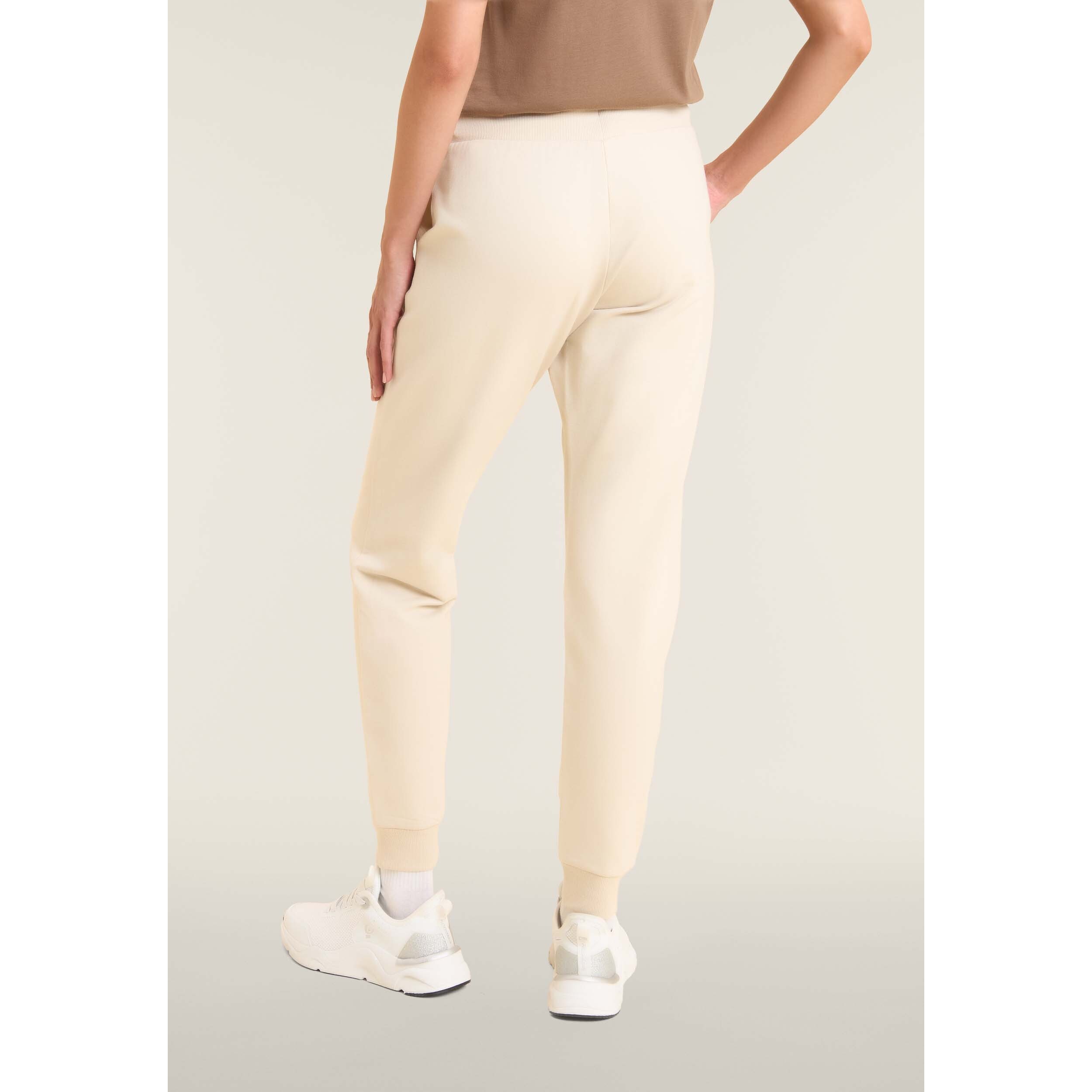 Pantaloni sportivi con fondo a polsino e coulisse