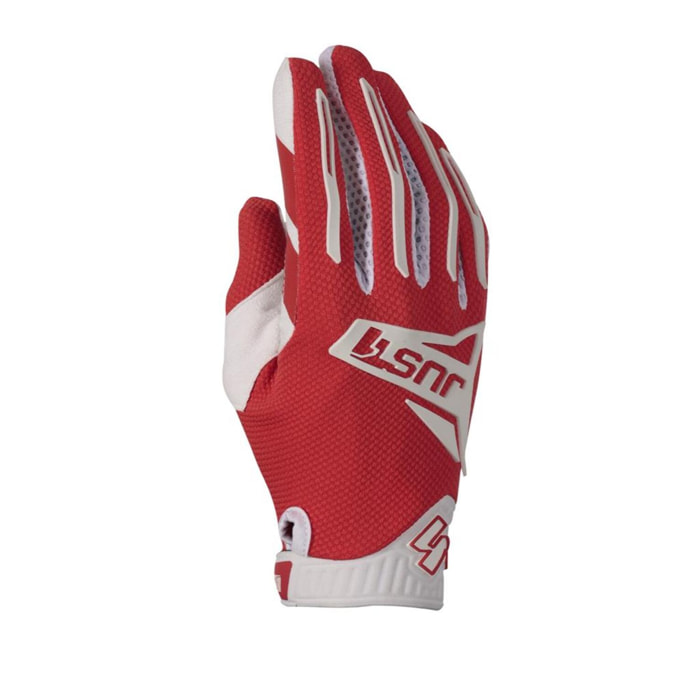 GUANTES J-FORCE 2.0 RED WHITE JUST1