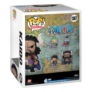 One Piece Pop! Animation Super Sized Figure in Vinile Kaido 15 Cm Funko