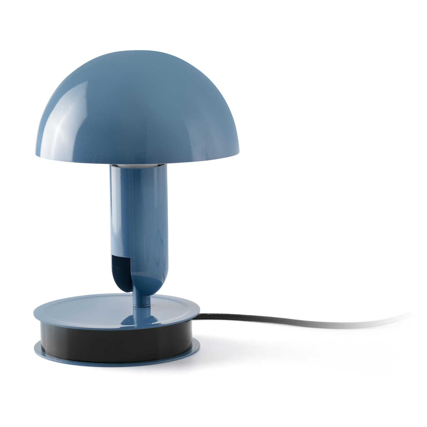 BELA Lampada da tavolo con clip bleu