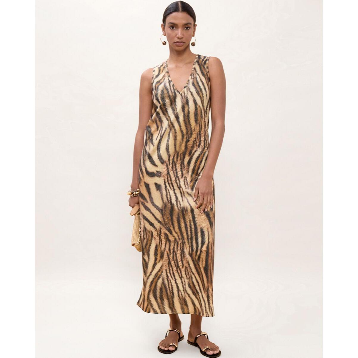 Abito con stampa circolare