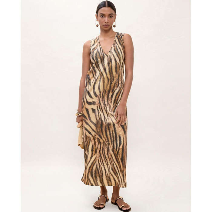 Abito con stampa circolare