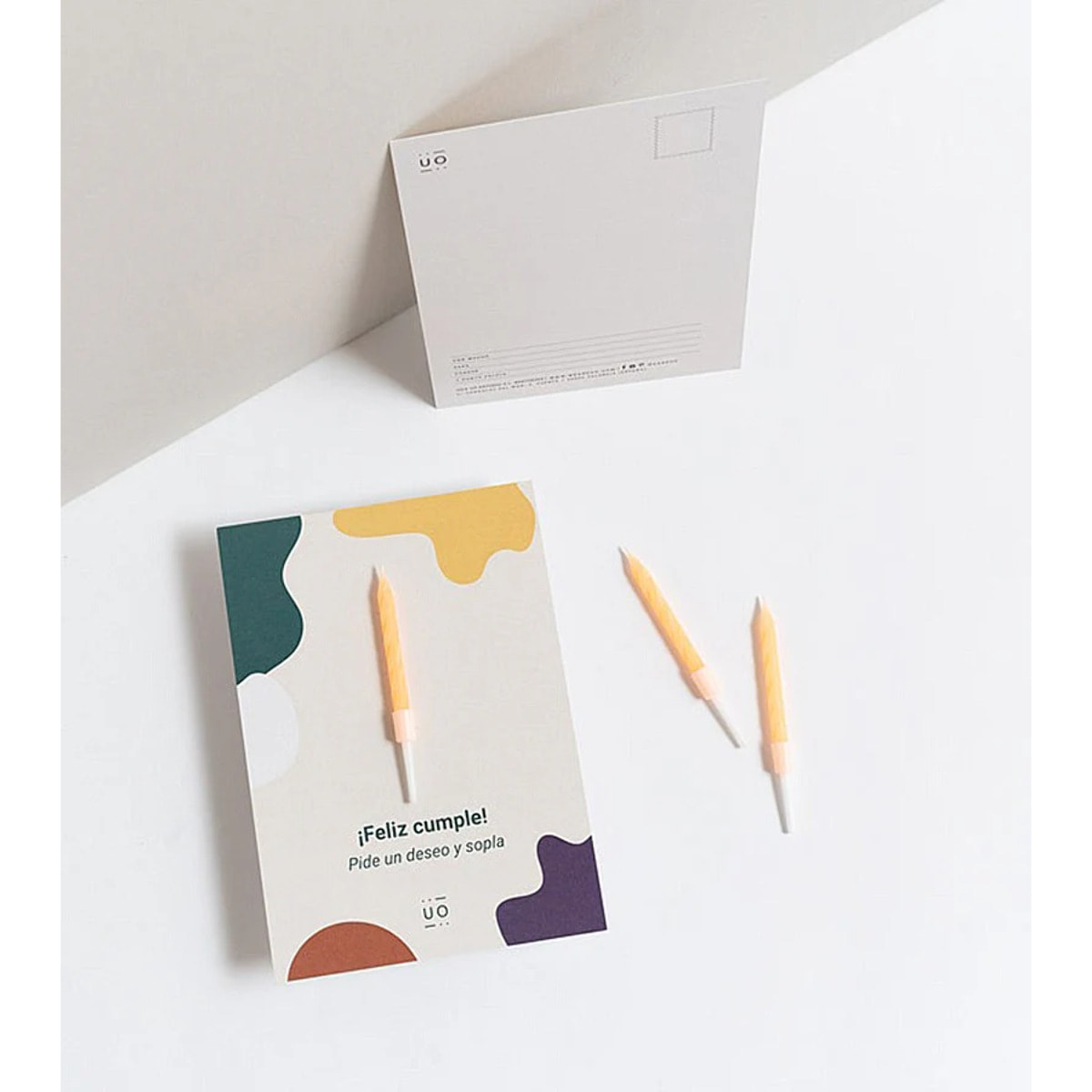 Postal "Feliz cumple, pide un deseo"