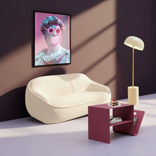 Table d'appoint Lounge News violette Kare Design