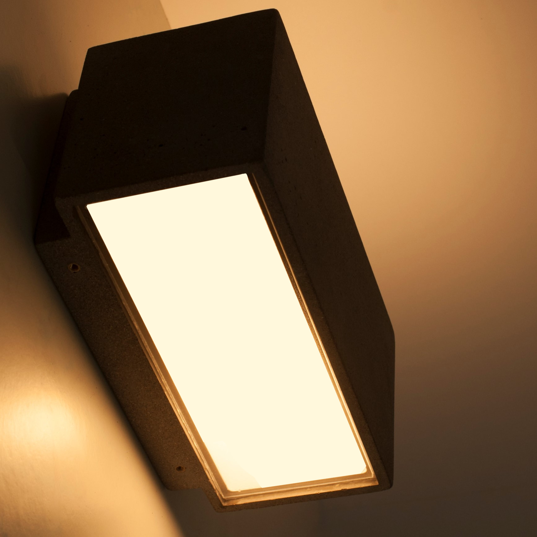 FORLIGHT APLIQUE IP44 ALMA E27 15 CEMENTO