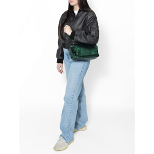 Borsa a Tracolla da Donna Vanessa in Vera Pelle Made in Italy 15x30x13 cm