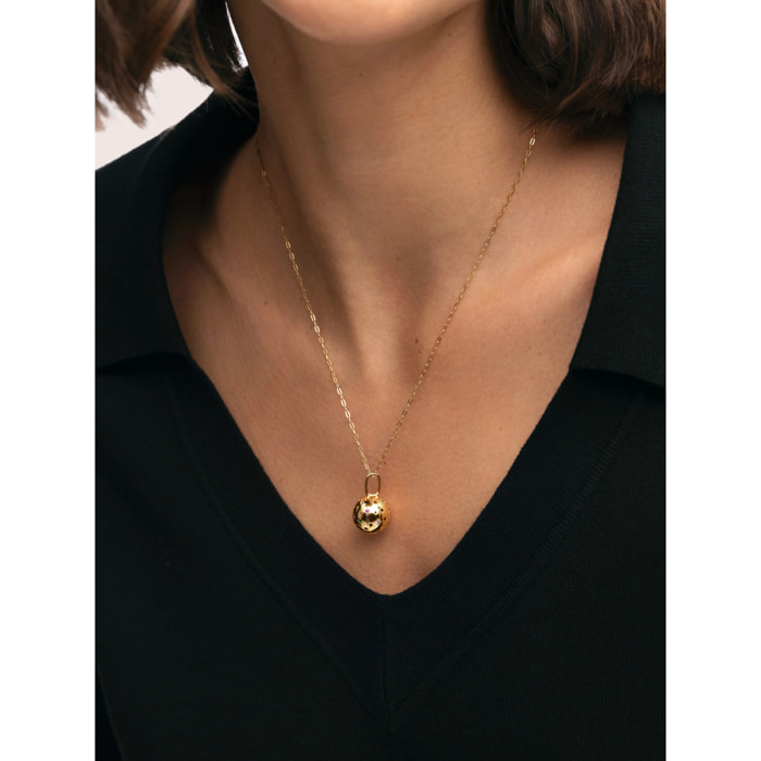 Charm Llamador de Ángeles Baño Oro