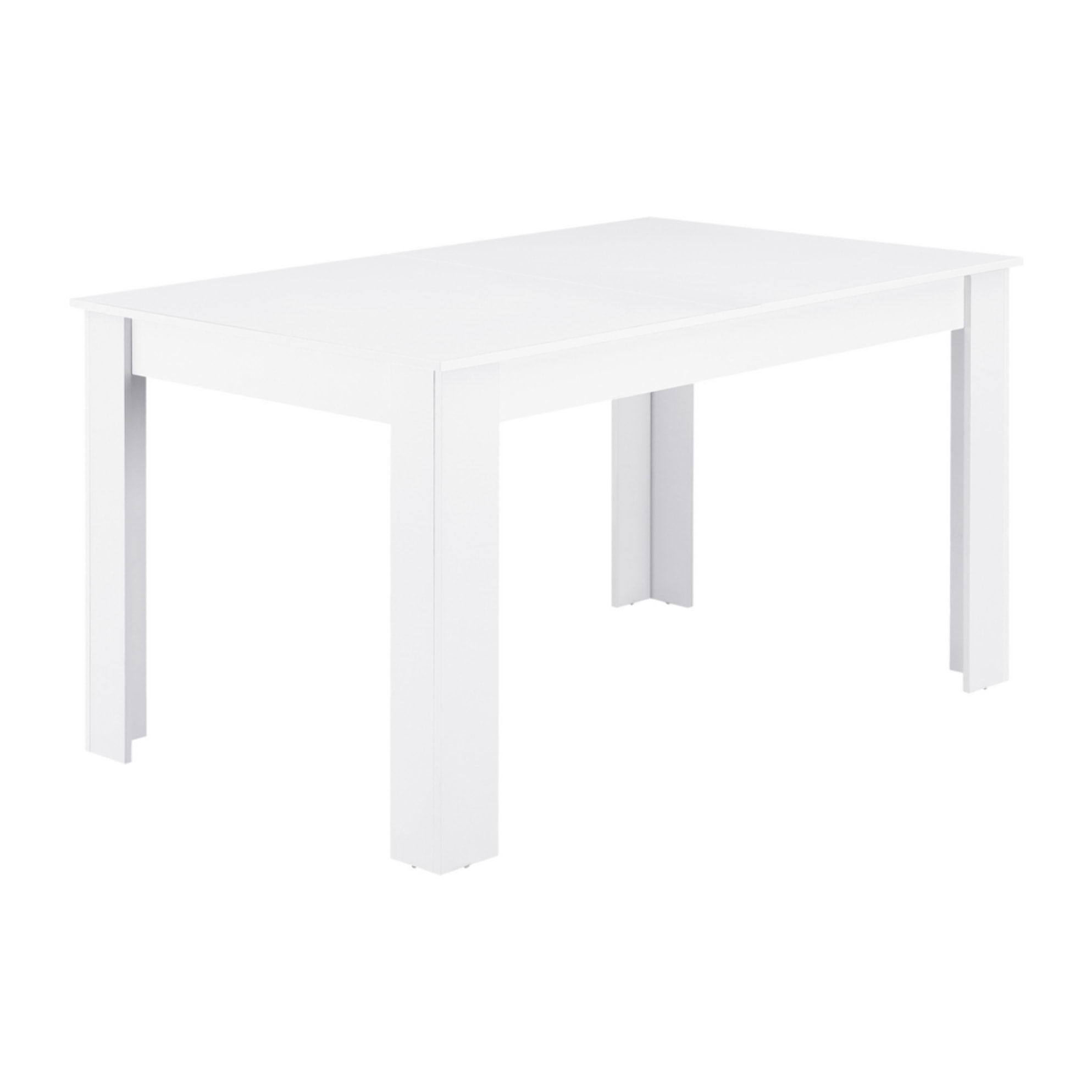 Tavolo estensibile bianco 140-190x90x77 cm - Harper