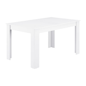 Tavolo estensibile bianco 140-190x90x77 cm - Harper