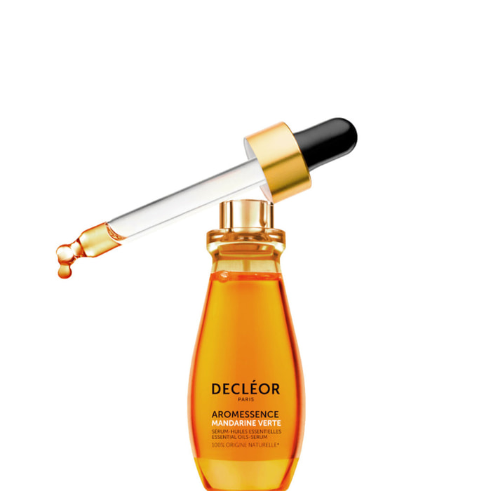 Aromessence Sérum Huiles Essentielles Mandarine Verte - Sérum Visage Eclat Lissant 15 ml