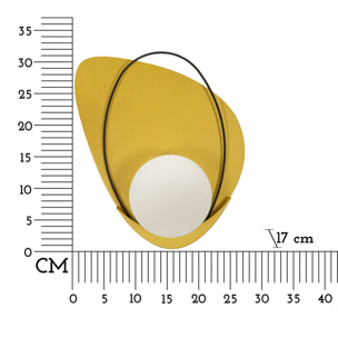 LAMPADA DA MURO CIRCLY CM 28X17X32
