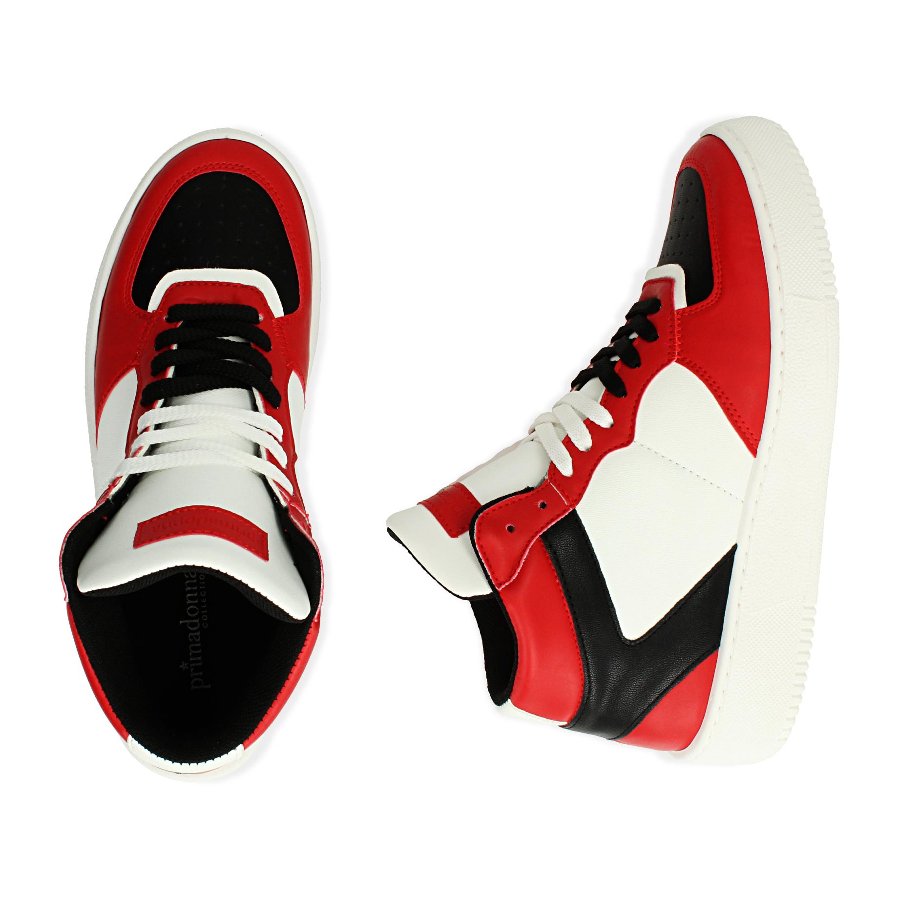 SNEAKERS rosse