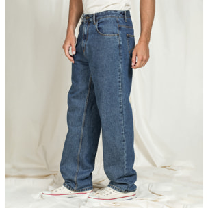 JEANS STRAIGHT FIT IN DENIM OLD STYLE MODELLO BLUE AGE REPLICA