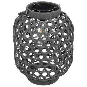 Lampes à poser d'extérieur "Tola" gris H32cm