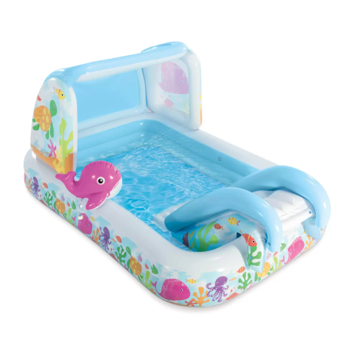 Intex Play Center Balena Rosa & Amici, 229x147x107 cm