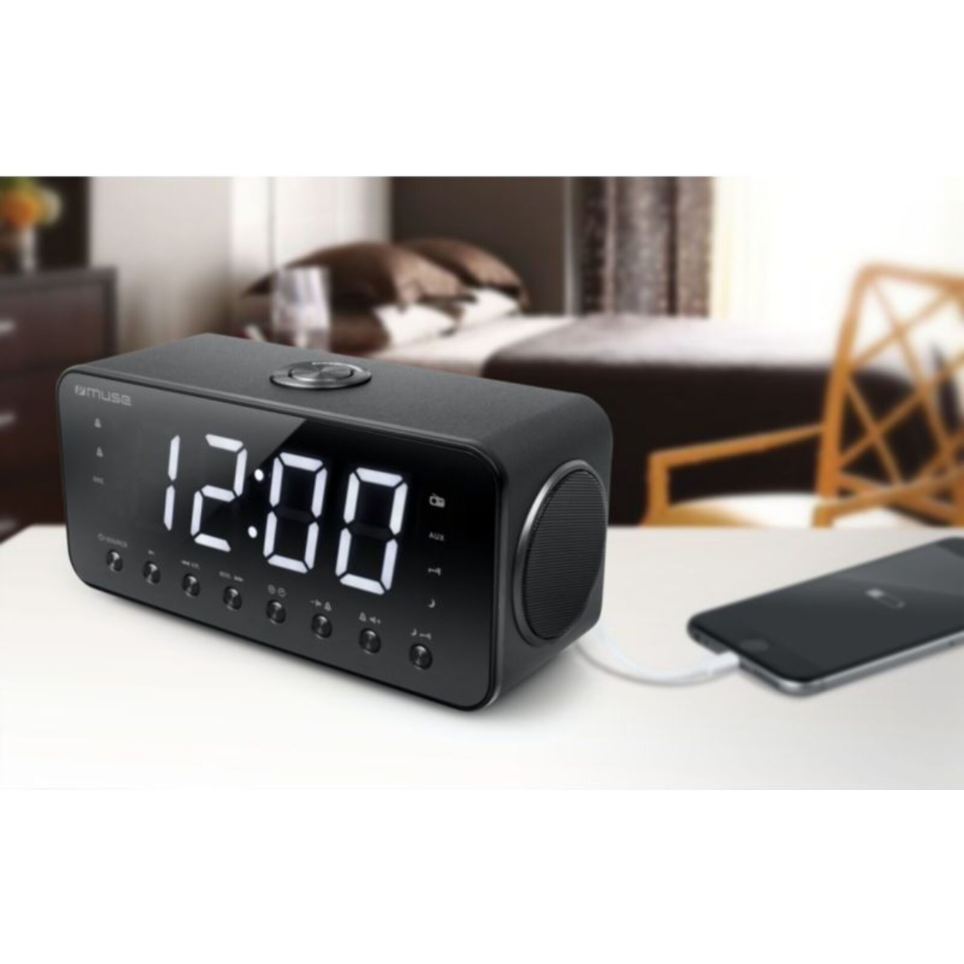 Radio réveil MUSE M-192 CR