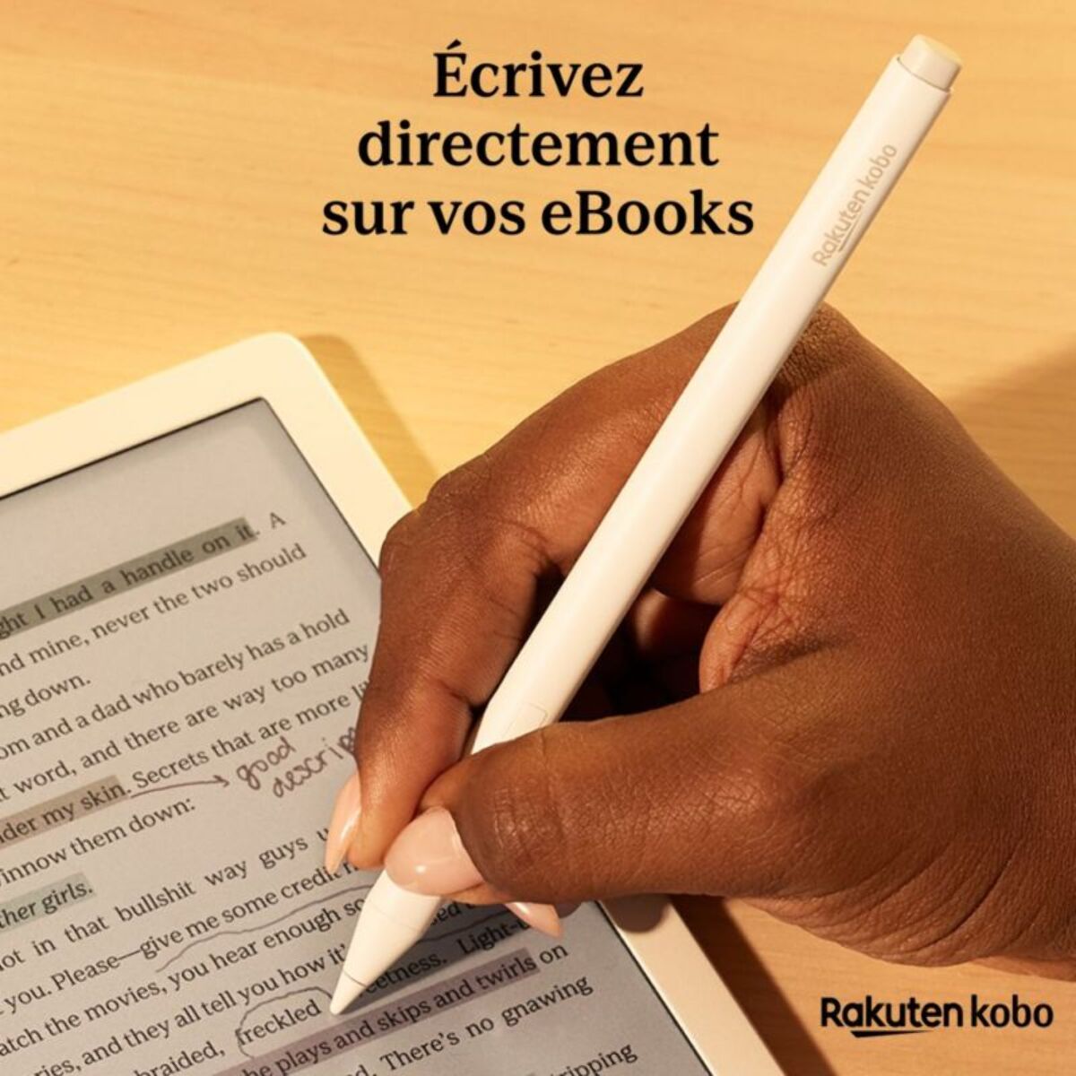 Stylet KOBO Stylus 2 Blanc