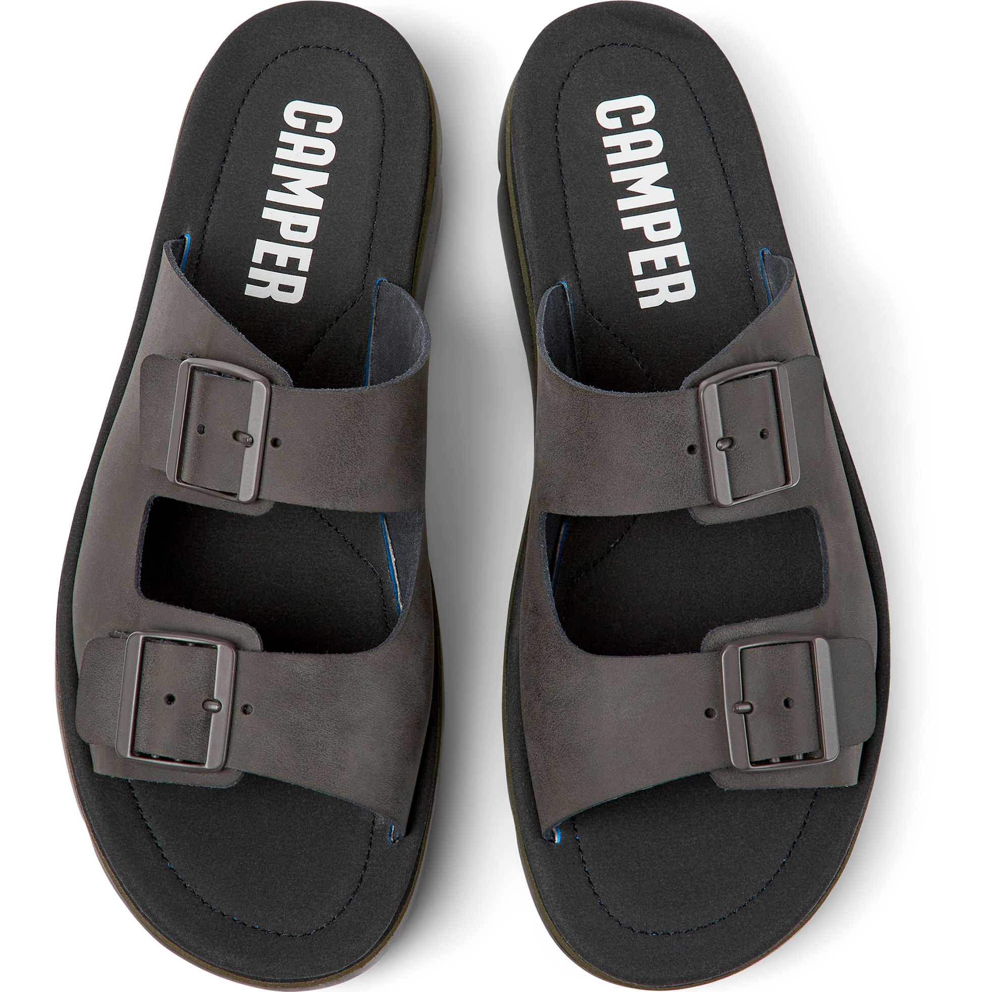 Sandalias - CAMPER Oruga - Marron - Piel de ante