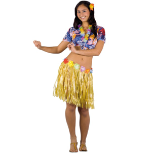 Hawaiana Costume Carnevale Donna