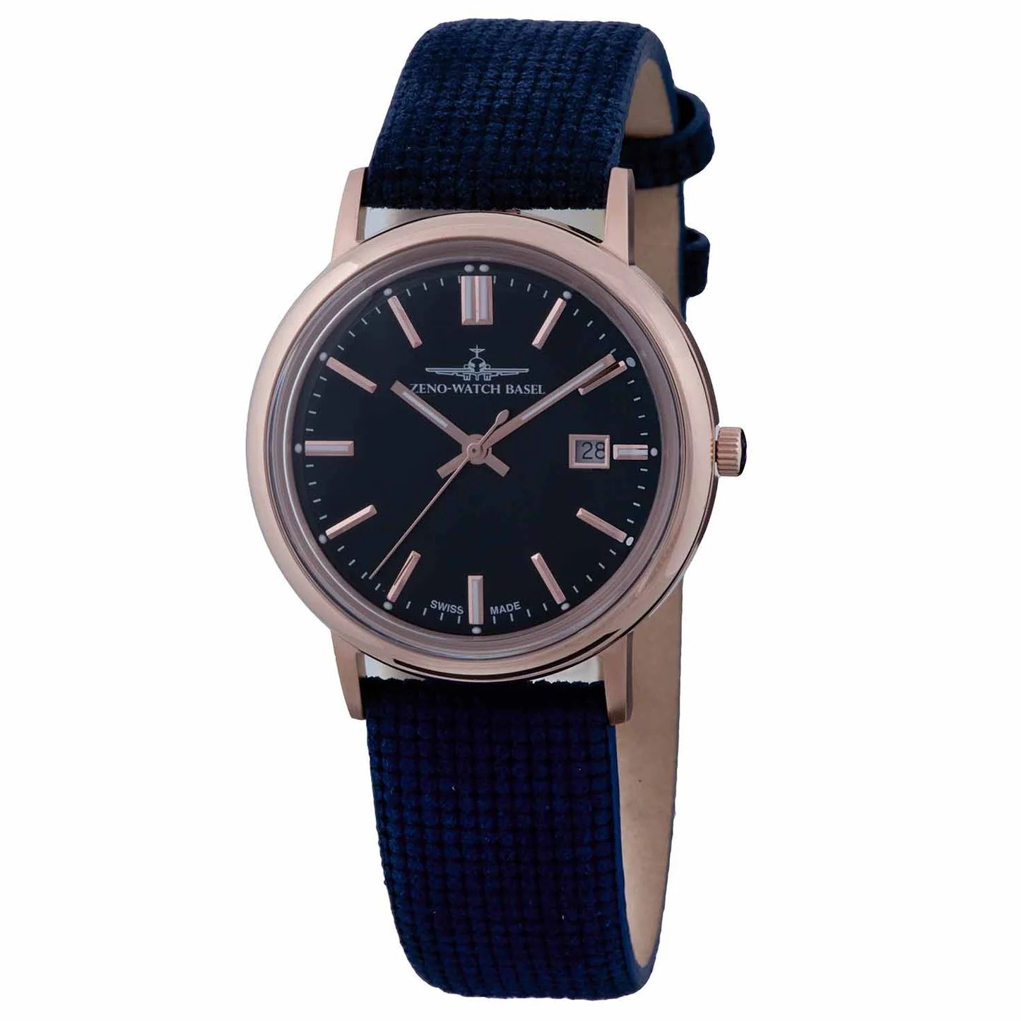 Reloj Zeno ZE5177-3 Hombre Analogico Cuarzo con Correa de Cuero