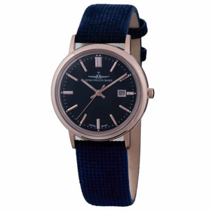 Reloj Zeno ZE5177-3 Hombre Analogico Cuarzo con Correa de Cuero