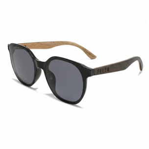 Gafas de Sol Feler 1596-1 Polarizadas de Madera Unisex 52 mm