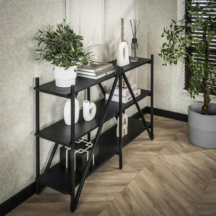 Etagère de salon moderne 3 plateaux RALF