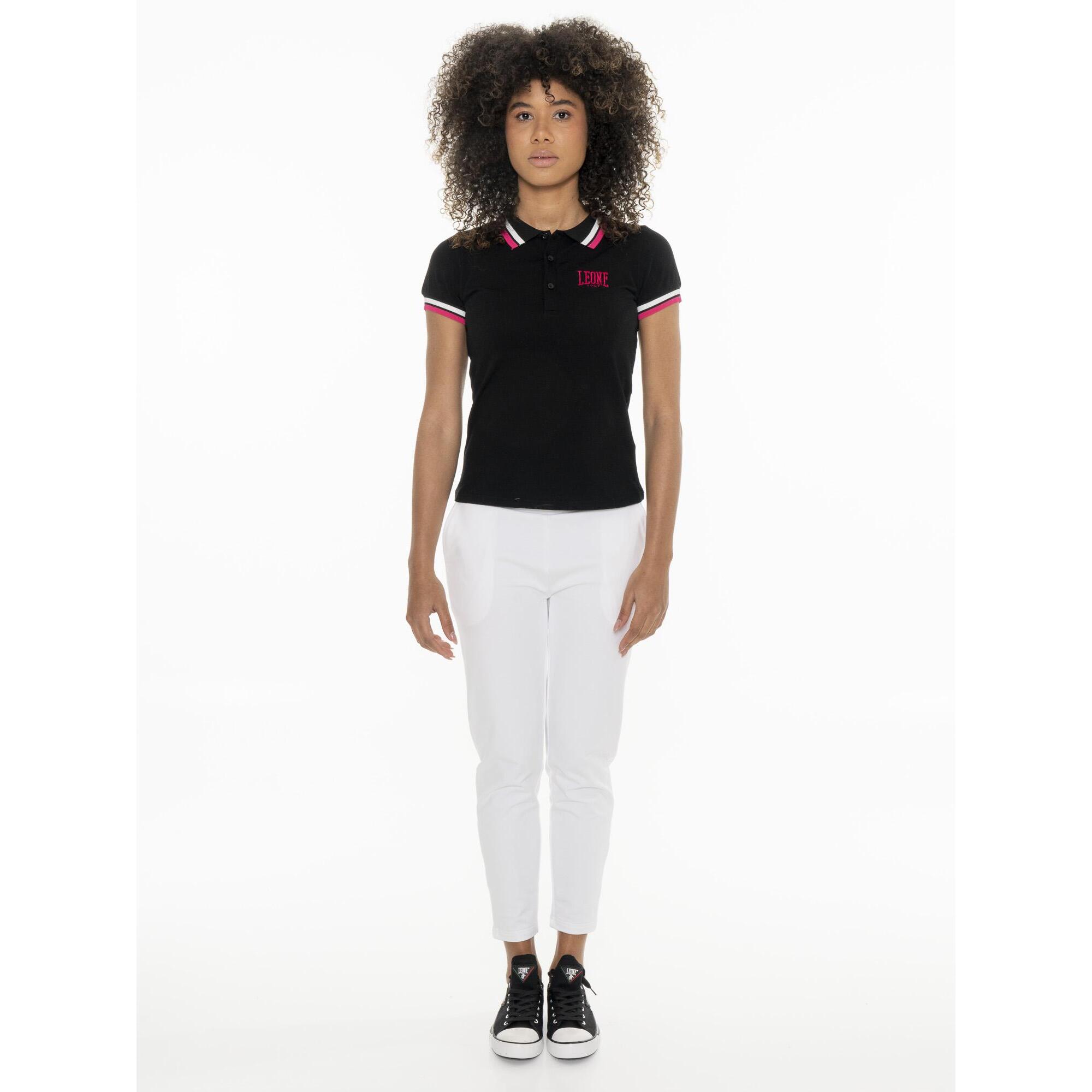 Polo da donna con colletto Leone Basic
