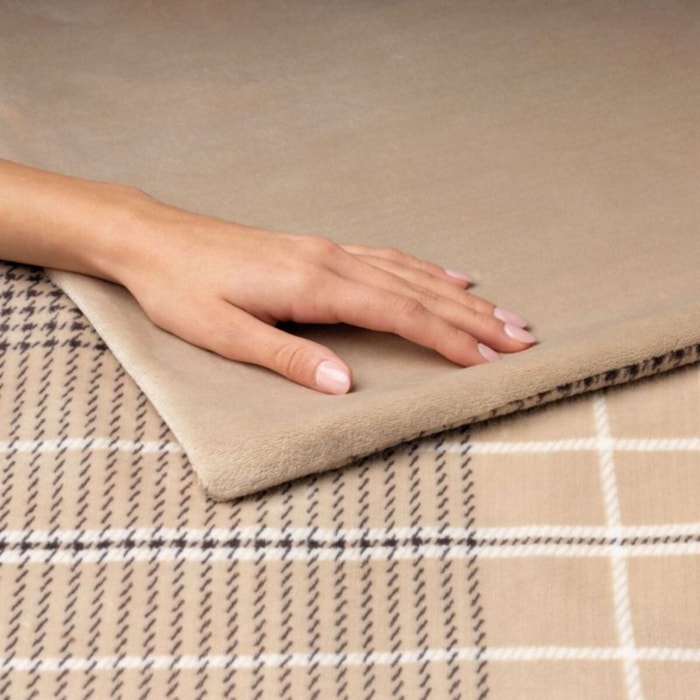 Couverture chauffante DREAMLAND INDULGENT DAYS XL VELOURS 6T 180X140