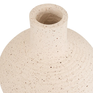 Vase Ted Boule 33x33x43 cm Blanc