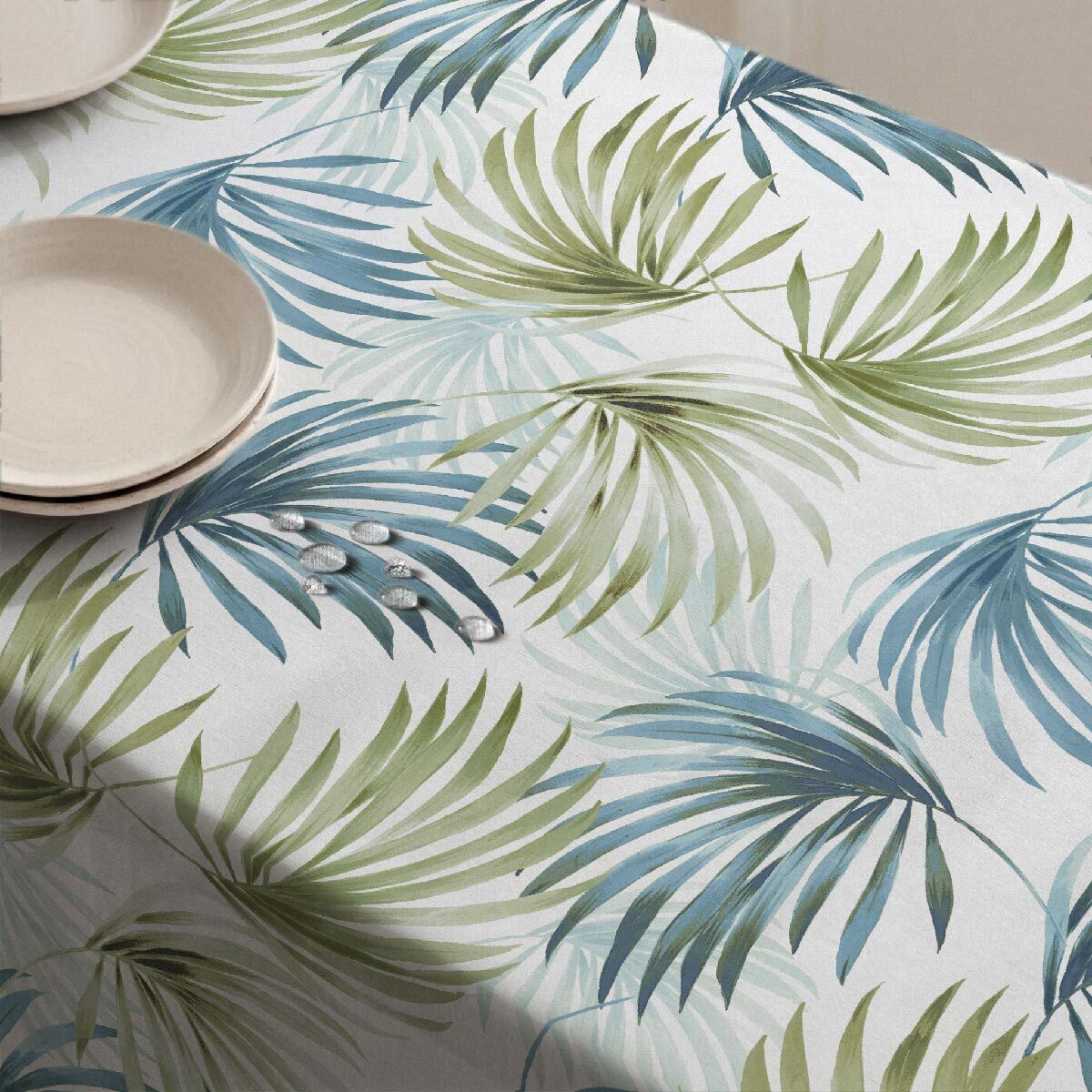 Nappe anti-taches Eden - 100% coton -
