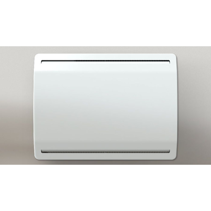 Radiateur inertie ceramique LCD blanc 1000W