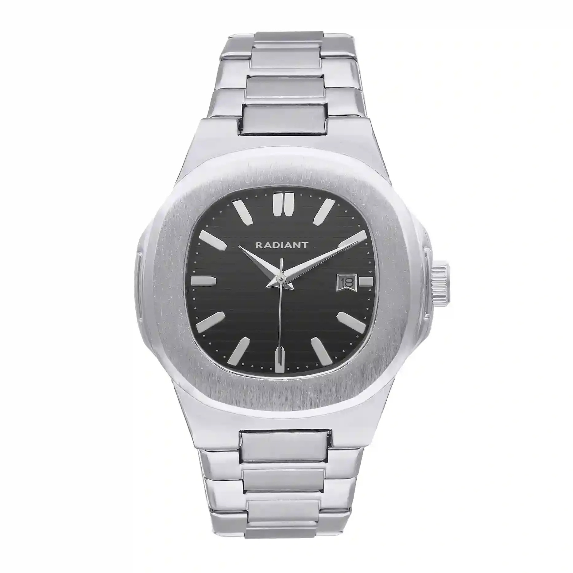 Reloj Radiant RA650201 Hombre Analogico Cuarzo con Correa de Acero inoxidable