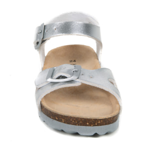 Sandalia BABUNKERS PLATEADO