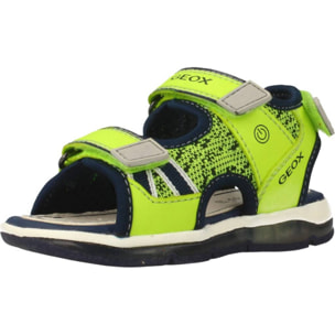 Sandalias Niño de la marca GEOX  modelo B SANDAL TODO BOY AMARILLO