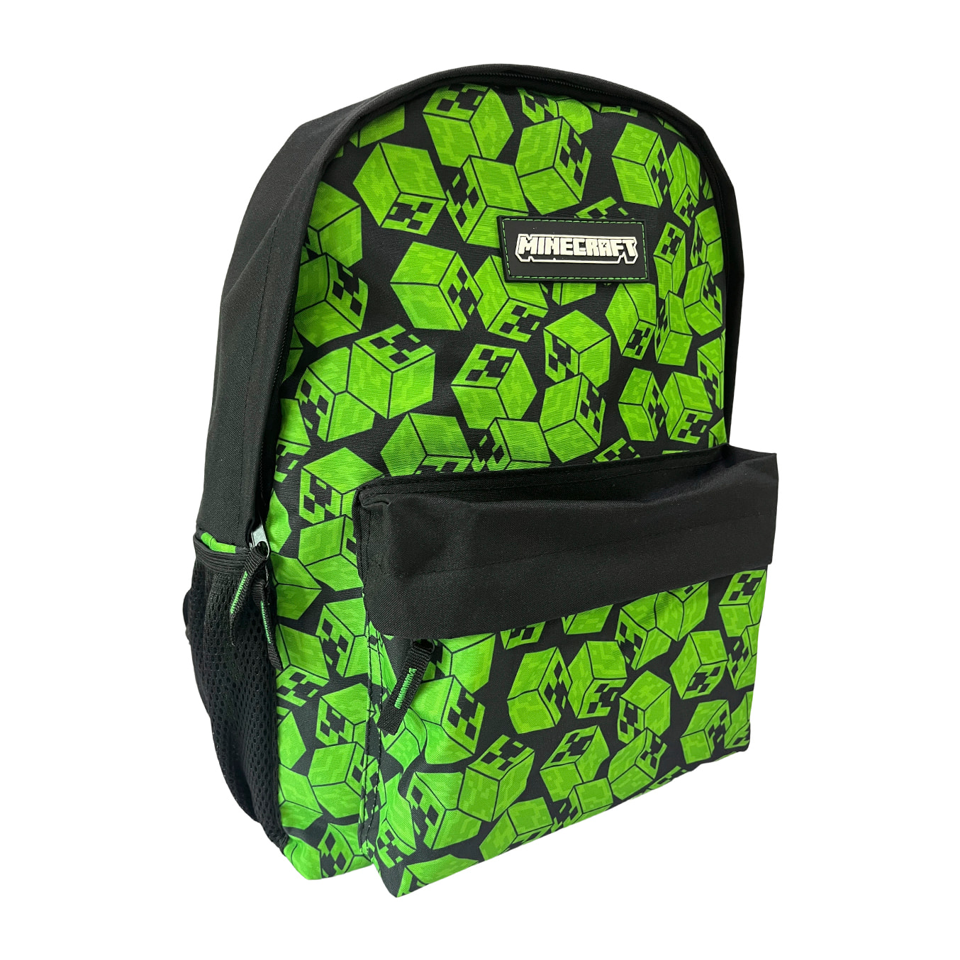 Zaino Americano Minecraft Cubes adattabile al carrello. Schienale imbottito e scomparto per laptop.
