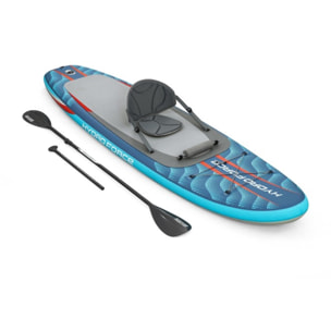 Bestway Paddle gonflable convertible kayak 2-en-1 Oceana 305 cm