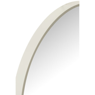 J-Line miroir Rond - verre/métal - blanc - small - Ø 40 cm