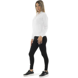 Leggings da donna in cotone elasticizzato Leone Basic