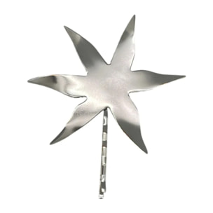Horquilla estrella XXL laton plata 10µ