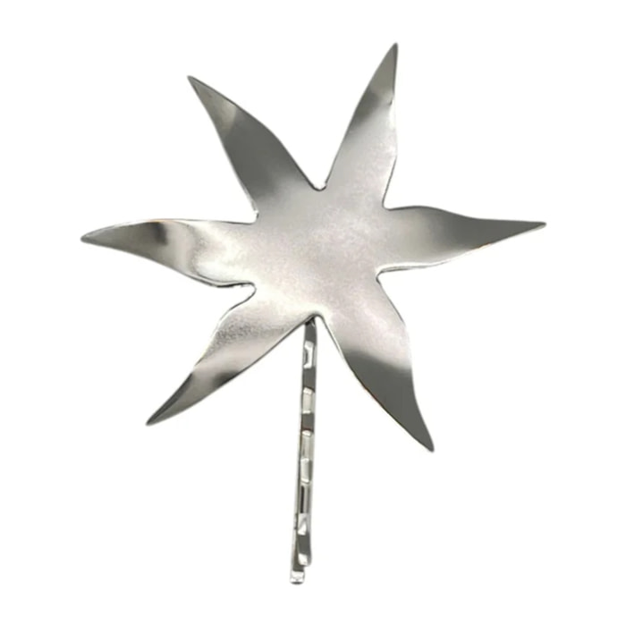 Horquilla estrella XXL laton plata 10µ