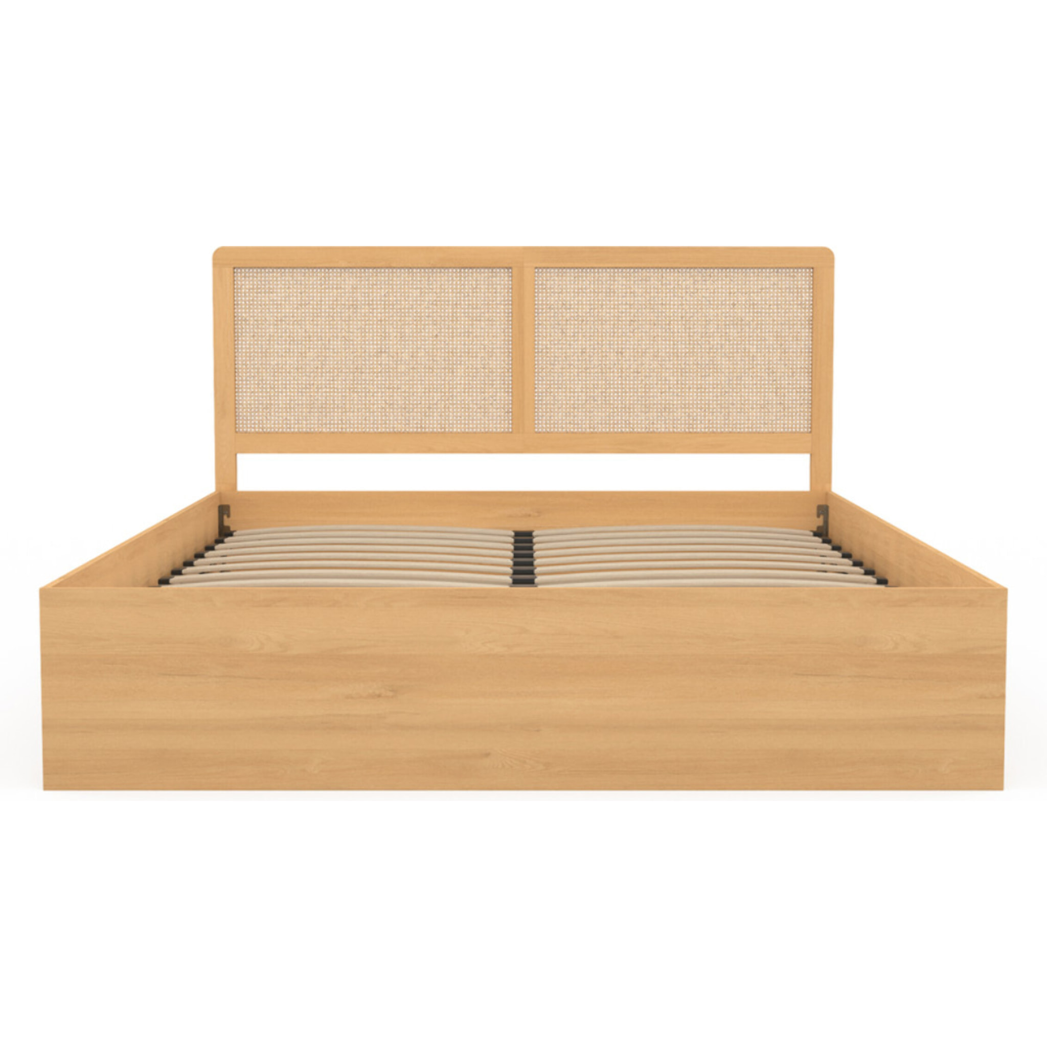 Lit coffre Eve 160x200cm cannage