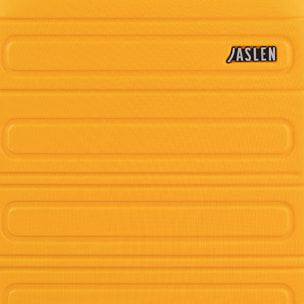 Juego De Maletas Rígidas Abs Jaslen Toulouse Mostaza