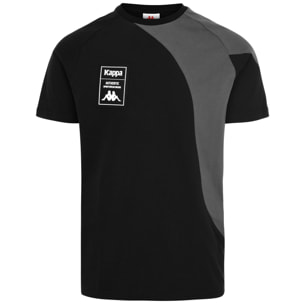 Kappa - T-Shirts & Top Uomo Nero - AUTHENTIC TECH VUCHIK